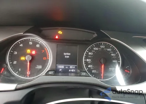 2011 Audi A4 Premium Plus z USA, uszkodzony, nr VIN WAUFFAFL0BA096741